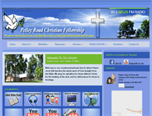Tablet Screenshot of pelleyroadchristianfellowship.com